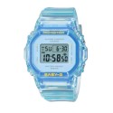 Casio Baby-G Transparent Sky-Blue Band Digital Watch for Women - BGD-565SJ-2DR