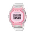 Casio Baby-G Transparent Pink Band Digital Watch for Women - BGD-565SJ-7DR