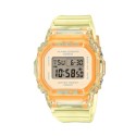 Casio Baby-G Transparent Orange Band Digital Watch for Women - BGD-565SJ-9DR