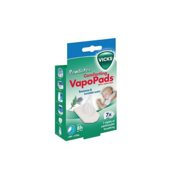 Vicks Vapopads Rosemary & Lavender Scented Pads with Essential Oils - BR6-VBR7E