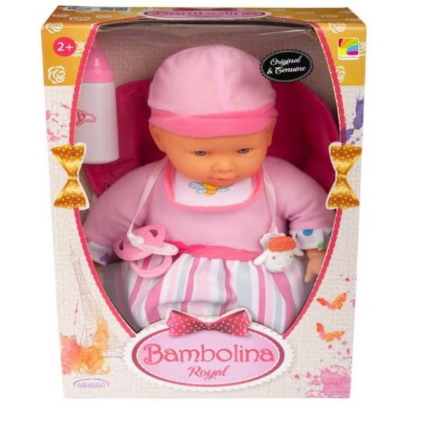 Bambolina Amore 33cm Drink N Wet Doll with Potty & Bottle - BD1807SUP