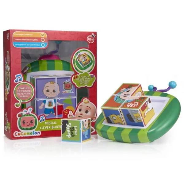 Cocomelon Musical Clever Blocks - CM-1001
