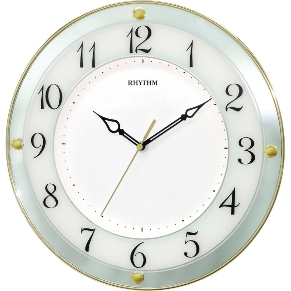 Rhythm Analog Value Added Wall Clock - CMG876NR18