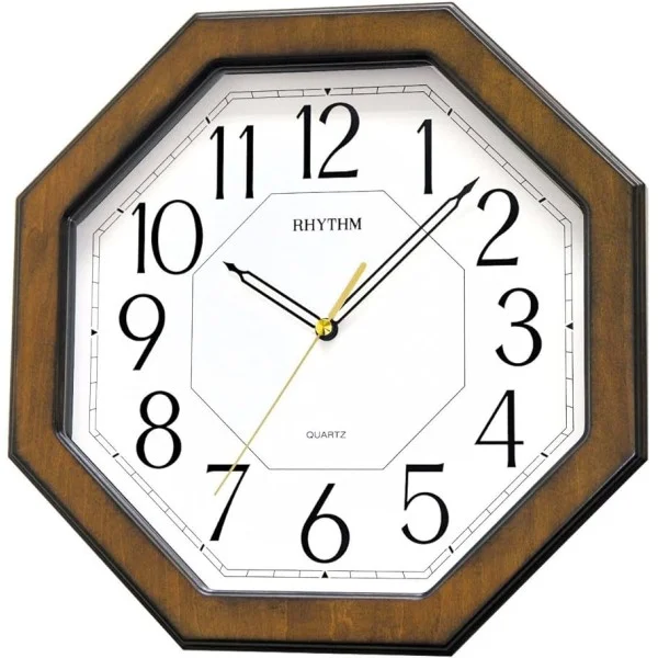 Rhythm Wooden Wall Clock - CMG944NR06