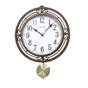 Rhythm Pendulum Wooden Wall Clock - CMP542NR06