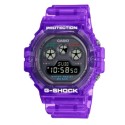 Casio G-Shock Purple Resin Band Digital Watch for Unisex - DW-5900JT-6DR