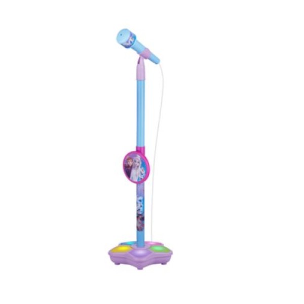 SMD Disney Frozen Kids Karaoke Microphone Stand with RGB Lights - DY-6793-FR