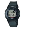 Casio Black Resin Band Digital Watch for Unisex - F-200W-1ADF