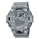 Casio G-Shock Silver Analog-Digital Silicone Strap Watch for Men - GA-700FF-8ADR