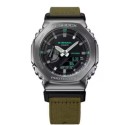 Casio G-Shock Cloth Band Analog-Digital Watch for Men - GM-2100CB-3ADR