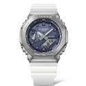 Casio G-Shock G-Steel White Band Analog-Digital Watch for Men - GM-2100WS-7ADR