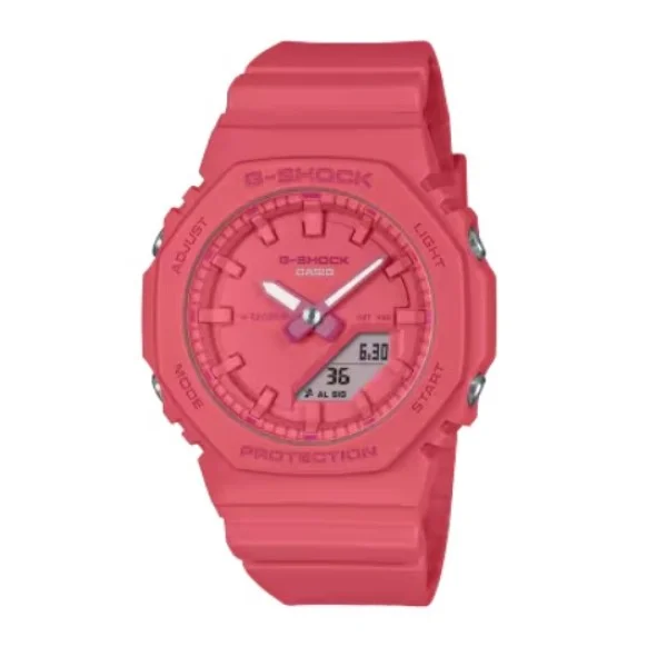 Casio G-Shock Red Band Analog-Digital Watch for Unisex - GMA-P2100-4ADR