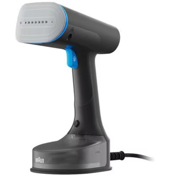 Braun QuickStyle 5, 1200 Watts 150ml, Garment Steamer, Black/Blue - GS5031BL