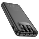 Hoco 10,000mAh, 32W Power Bank, Black - J114