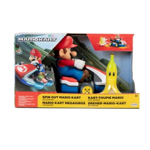 Nintendo 2.5" Spin Out Kart, Assorted 2 - 86000-4L