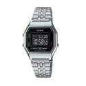 Casio Black Dial Stainless Steel Digital Watch for Women - LA680WA-1BDF