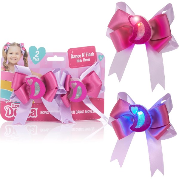 Love Diana Dance N' Flash Hair Bows - LD-1002