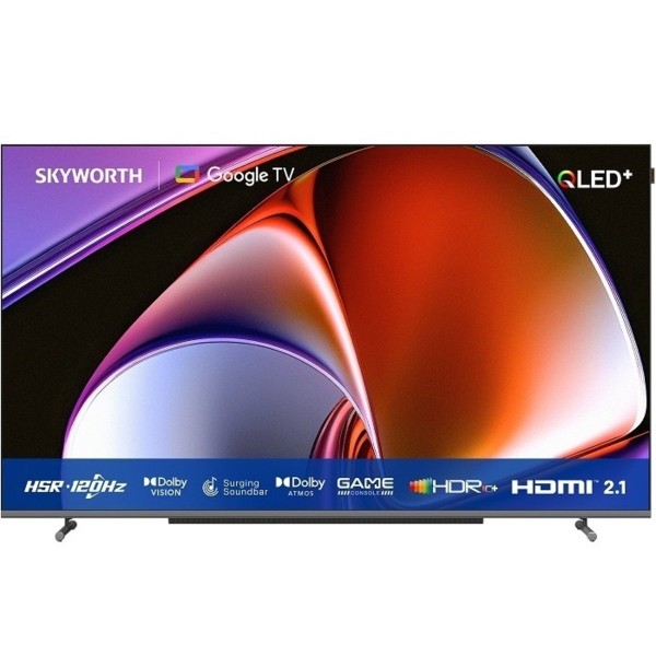 Skyworth 55 Inch QLED UHD-4K Android Smart TV - LED-55SUF9550P