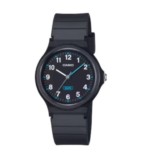 Casio Black Dial Resin Band Analog Watch for Women - LQ-24B-1BDF