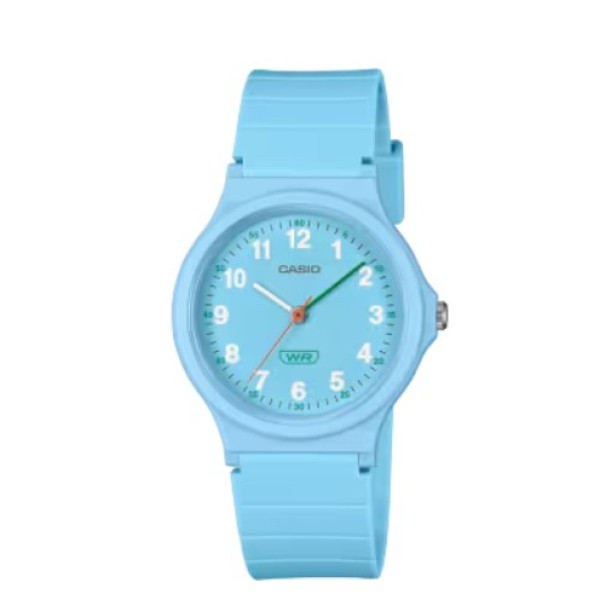 Casio Blue Dial Resin Band Analog Watch for Women - LQ-24B-2BDF