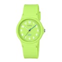 Casio Green Dial Resin Band Analog Watch for Women - LQ-24B-3BDF