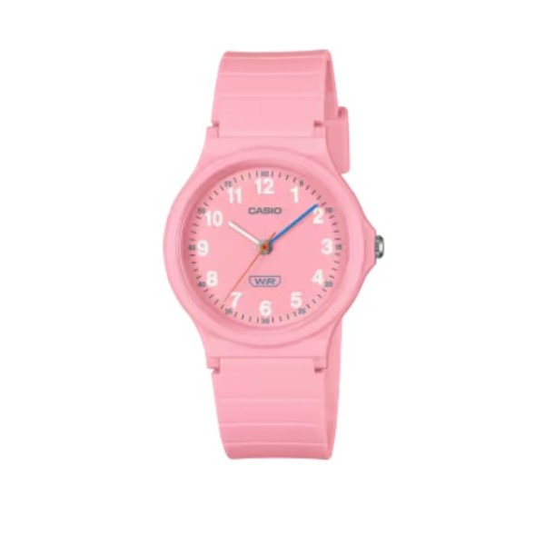 Casio Pink Dial Resin Band Analog Watch for Women - LQ-24B-4BDF