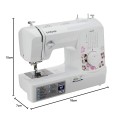 Brother Electric Sewing Machine with Built-in Needle Threader - LX27NT