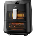 Midea 1700Watts, 11 Liters Capacity, 2-in-1 Air Fryer - MAD-110D2APK