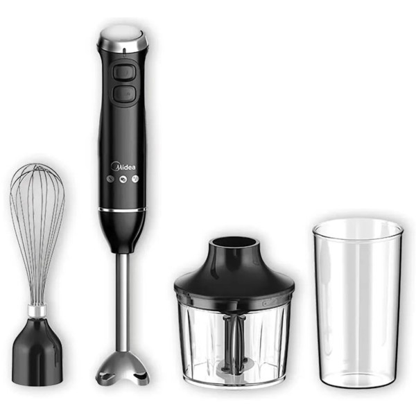 Midea 600Watts, Hand Blender with Attachment - MJ-BH6001W