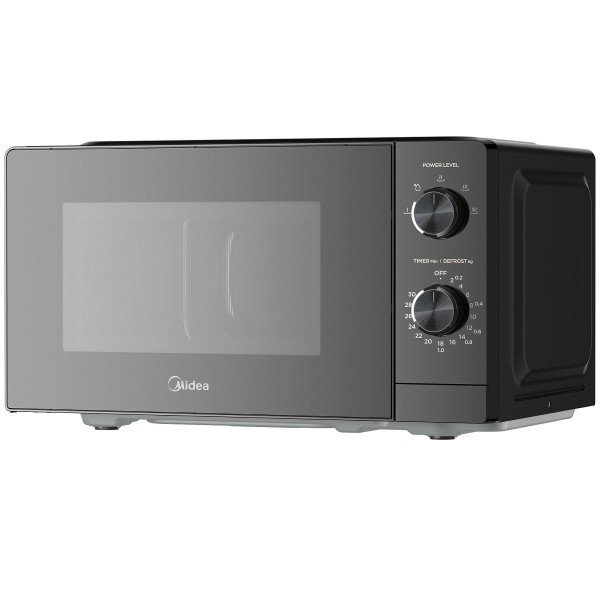 Midea 700Watts, 20 Liters, Microwave Oven, Black - MM7P012MZ-BK