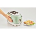 Ariete 2 Slice, 810Watts, Vintage Toaster, Green - MOD15514