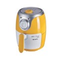 Ariete 1000Watts, 2 Liters Capacity Mini Air Fryer, Yellow - MOD4615