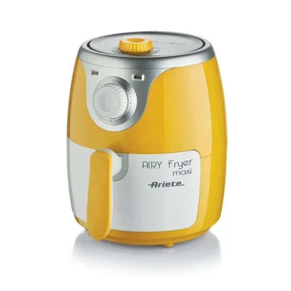 Ariete 1000Watts, 2.8 Liters Capacity Air Fryer, Yellow - MOD4622