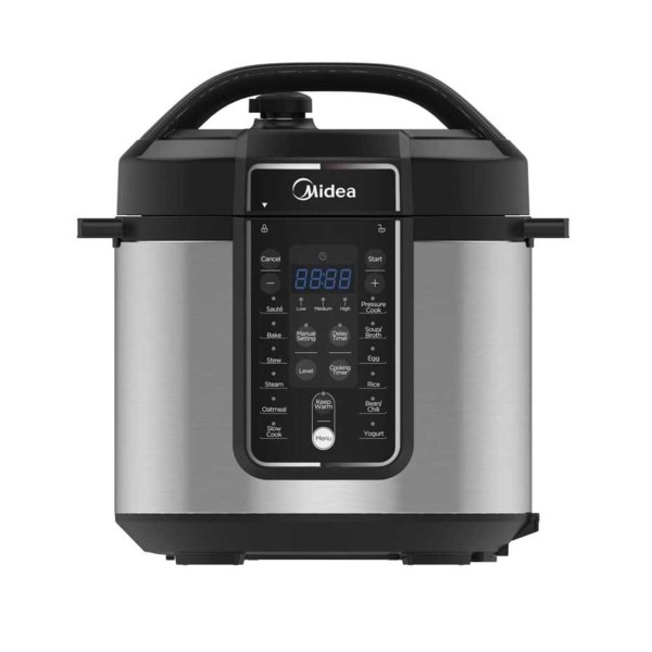 Midea 6Liters Capacity, Stainless Steel Pressure Cooker - MPC-6002SA-SS