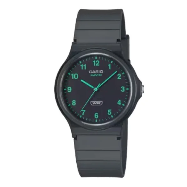Casio Black Dial Resin Band Analog Watch for Men - MQ-24B-8BDF