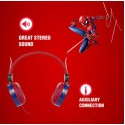 SMD Marvel Spider-Man Auxiliary Headphone with Stickers - MV-10903-SM