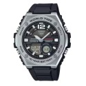 Casio Silver Dial Analog-Digital Watch for Men - MWQ-100-1AVDF