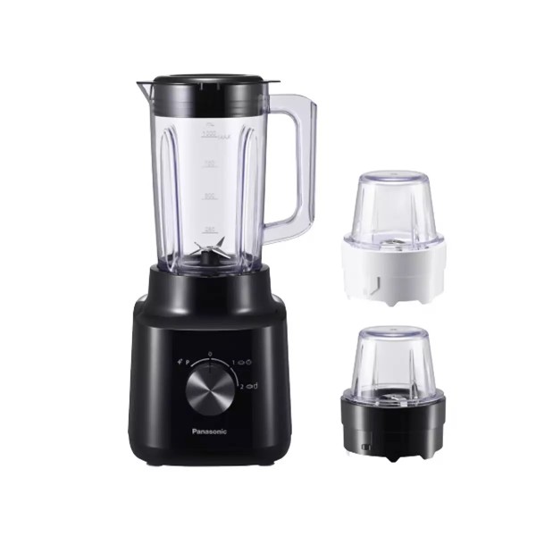 Panasonic 450Watts, 1Liter Capacity, Blender with 2 Dry Mill - MX-CP3121KTZ