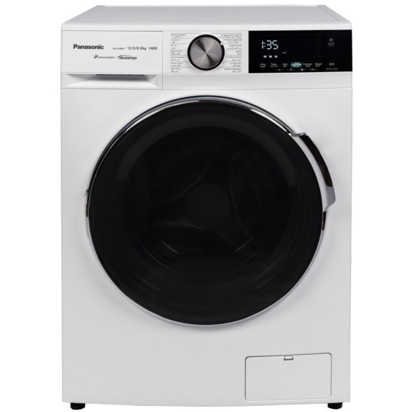 Panasonic Front Load Washer Dryer 12kg – 8kg Inverter, White - NA-S24ML1WKW