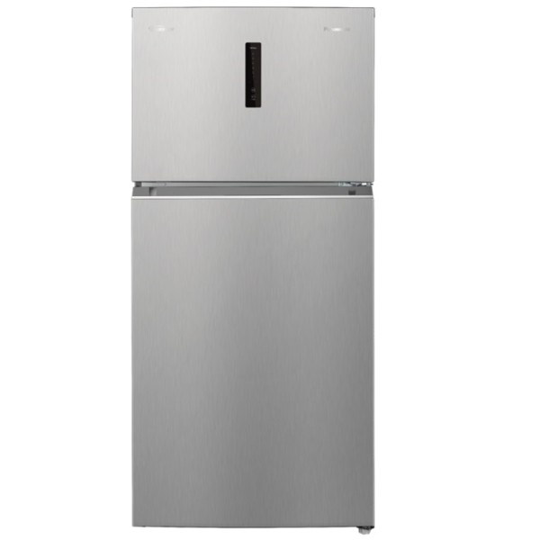 Panasonic Top Mount Refrigerator 515 Liters Inverter, Silver - NR-BC641VSKW