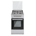 Orca 4 Burner Gas Cooker, Silver - OR-5050ODS