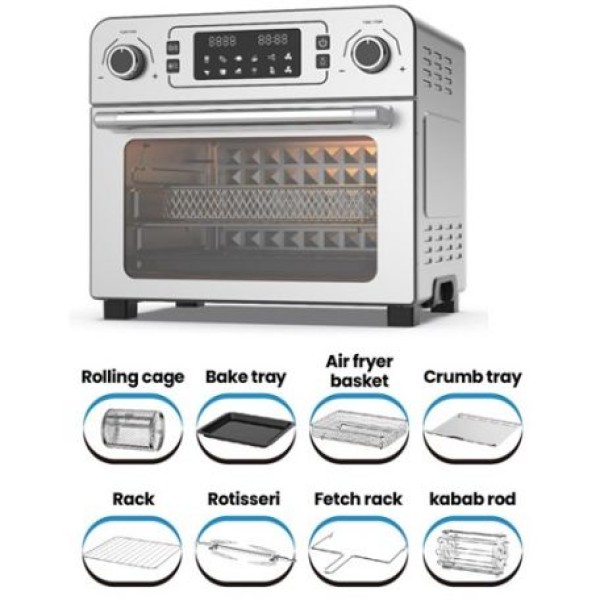 Orca 1700Watts, 23Liters Capacity Air Fryer Oven - OR-FO-FM9010