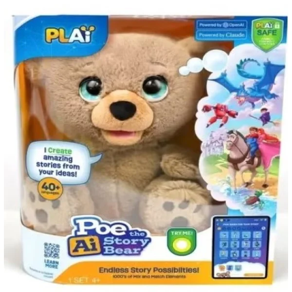 Play Poe the AI Story Bear - 18723-T