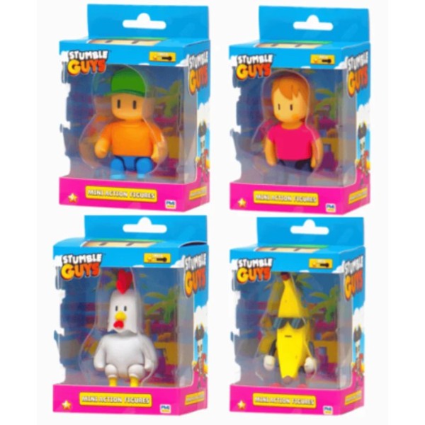 Stumble Guys Mini Action Fig 3" 1-Piece Assorted - SG3001-T