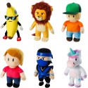 Stumble Guys Plushies 6.5" 1piece Assorted. CDU - SG7060-T