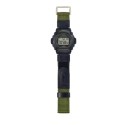 Casio Black Digital Fabric Strap Watch for Unisex - W-219HB-3AVDF