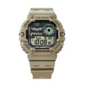 Casio Moon Phase Beige Band Digital Watch for Unisex - WS-1700H-5AVDF