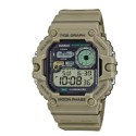 Casio Moon Phase Beige Band Digital Watch for Unisex - WS-1700H-5AVDF