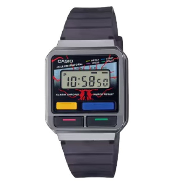 Casio Digital Dial Vintage Band Stainless Steel Unisex Watch - A120WEST-1ADR