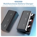 Telesin Battery Charger GoPro Hero 13 Camera Box 3 Slots with Battery, Black - S0-ECB-12-TGP